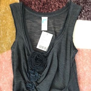 Anthropologie Floral Top